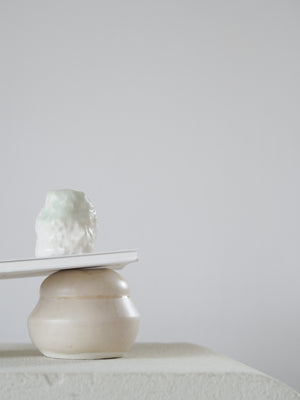 Porcelain vase by Krisztina Serra