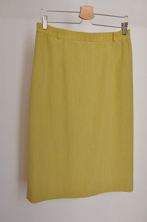 Lime green skirt / M-L