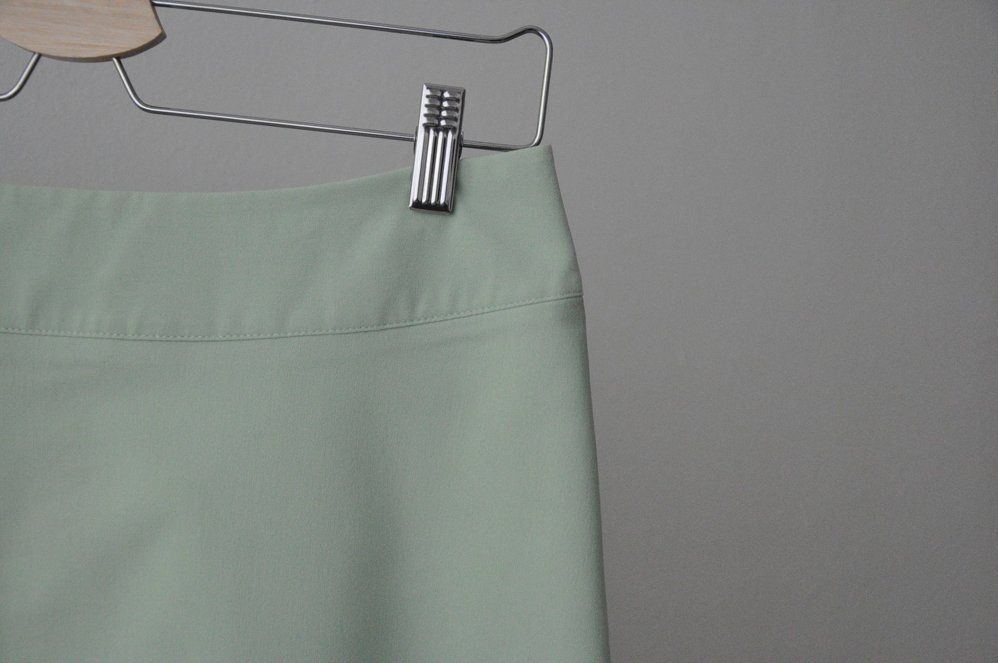 A-line skirt in mint / M-L