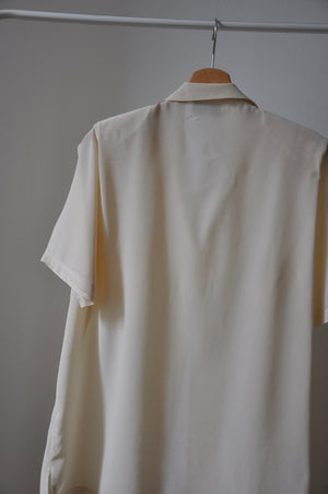 100% silk shirt / XS-M
